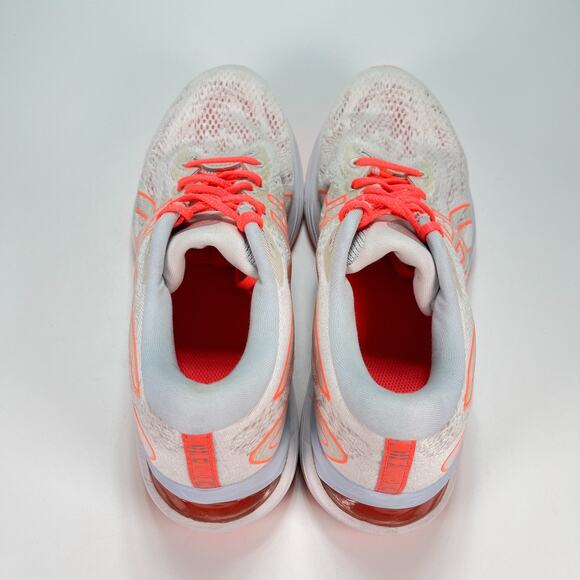 ASICS GEL-Cumulus 23 White Orange Lace Up Running Shoes 1012B253 Womens Size 9.5 - Picture 6 of 10